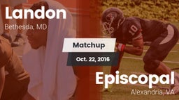 Matchup: Landon  vs. Episcopal  2016