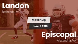 Matchup: Landon  vs. Episcopal  2018
