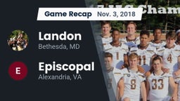Recap: Landon  vs. Episcopal  2018