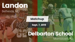 Matchup: Landon  vs. Delbarton School 2019