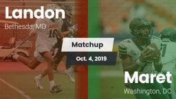 Matchup: Landon  vs. Maret  2019