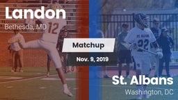Matchup: Landon  vs. St. Albans  2019