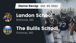 Recap: Landon School vs. The Bullis School 2022
