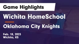 Wichita HomeSchool  vs Oklahoma City Knights Game Highlights - Feb. 18, 2023