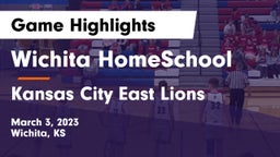 Wichita HomeSchool  vs Kansas City East Lions Game Highlights - March 3, 2023