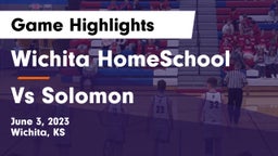 Wichita HomeSchool  vs Vs Solomon Game Highlights - June 3, 2023