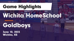 Wichita HomeSchool  vs Goldboys Game Highlights - June 10, 2023