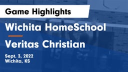 Wichita HomeSchool  vs Veritas Christian  Game Highlights - Sept. 3, 2022