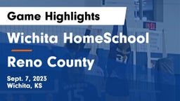 Wichita HomeSchool  vs Reno County Game Highlights - Sept. 7, 2023