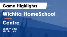 Wichita HomeSchool  vs Centre  Game Highlights - Sept. 9, 2023