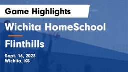 Wichita HomeSchool  vs Flinthills  Game Highlights - Sept. 16, 2023