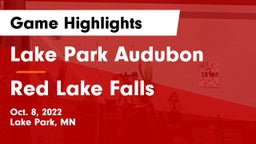 Lake Park Audubon  vs Red Lake Falls Game Highlights - Oct. 8, 2022