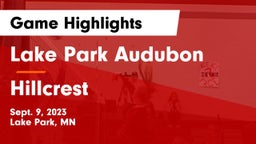 Lake Park Audubon  vs Hillcrest Game Highlights - Sept. 9, 2023