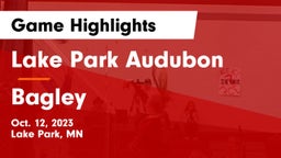 Lake Park Audubon  vs Bagley  Game Highlights - Oct. 12, 2023
