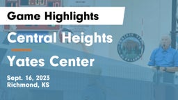 Central Heights  vs Yates Center  Game Highlights - Sept. 16, 2023