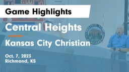 Central Heights  vs Kansas City Christian Game Highlights - Oct. 7, 2023