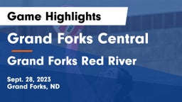 Grand Forks Central  vs Grand Forks Red River  Game Highlights - Sept. 28, 2023
