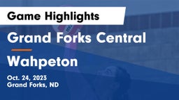 Grand Forks Central  vs Wahpeton  Game Highlights - Oct. 24, 2023