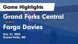 Grand Forks Central  vs Fargo Davies  Game Highlights - Oct. 31, 2023