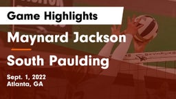 Maynard Jackson  vs South Paulding  Game Highlights - Sept. 1, 2022