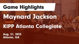 Maynard Jackson  vs KIPP Atlanta Collegiate Game Highlights - Aug. 31, 2023