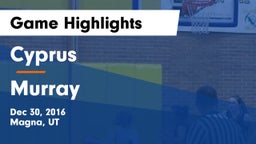 Cyprus  vs Murray  Game Highlights - Dec 30, 2016