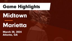 Midtown   vs Marietta  Game Highlights - March 28, 2024