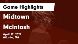 Midtown   vs McIntosh  Game Highlights - April 19, 2024