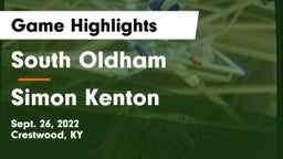 South Oldham  vs Simon Kenton  Game Highlights - Sept. 26, 2022