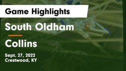 South Oldham  vs Collins  Game Highlights - Sept. 27, 2022