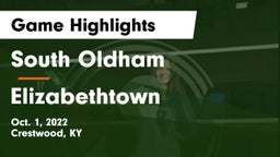 South Oldham  vs Elizabethtown  Game Highlights - Oct. 1, 2022