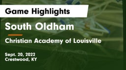 South Oldham  vs Christian Academy of Louisville Game Highlights - Sept. 20, 2022