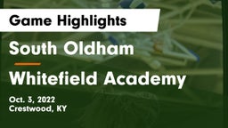 South Oldham  vs Whitefield Academy  Game Highlights - Oct. 3, 2022