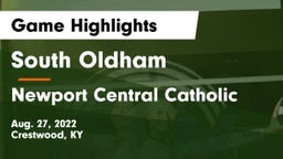 South Oldham  vs Newport Central Catholic  Game Highlights - Aug. 27, 2022