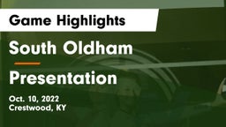 South Oldham  vs Presentation  Game Highlights - Oct. 10, 2022