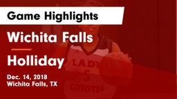 Wichita Falls  vs Holliday  Game Highlights - Dec. 14, 2018