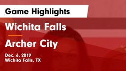 Wichita Falls  vs Archer City  Game Highlights - Dec. 6, 2019