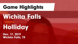 Wichita Falls  vs Holliday  Game Highlights - Dec. 17, 2019