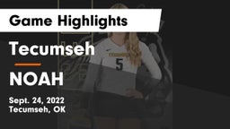 Tecumseh  vs NOAH Game Highlights - Sept. 24, 2022