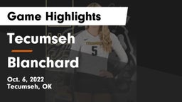 Tecumseh  vs Blanchard   Game Highlights - Oct. 6, 2022