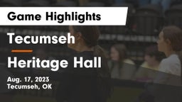 Tecumseh  vs Heritage Hall Game Highlights - Aug. 17, 2023