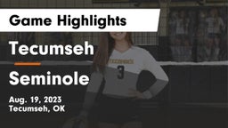 Tecumseh  vs Seminole  Game Highlights - Aug. 19, 2023