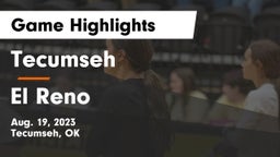 Tecumseh  vs El Reno  Game Highlights - Aug. 19, 2023