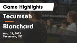 Tecumseh  vs Blanchard   Game Highlights - Aug. 24, 2023