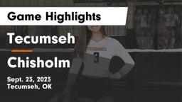 Tecumseh  vs Chisholm  Game Highlights - Sept. 23, 2023