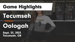 Tecumseh  vs Oologah  Game Highlights - Sept. 23, 2023