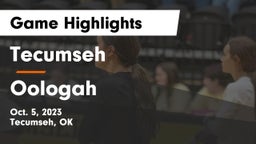 Tecumseh  vs Oologah  Game Highlights - Oct. 5, 2023