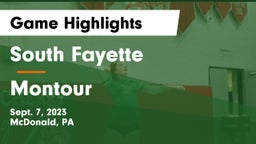 South Fayette  vs Montour  Game Highlights - Sept. 7, 2023