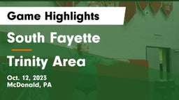 South Fayette  vs Trinity Area  Game Highlights - Oct. 12, 2023