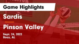 Sardis  vs Pinson Valley  Game Highlights - Sept. 24, 2022